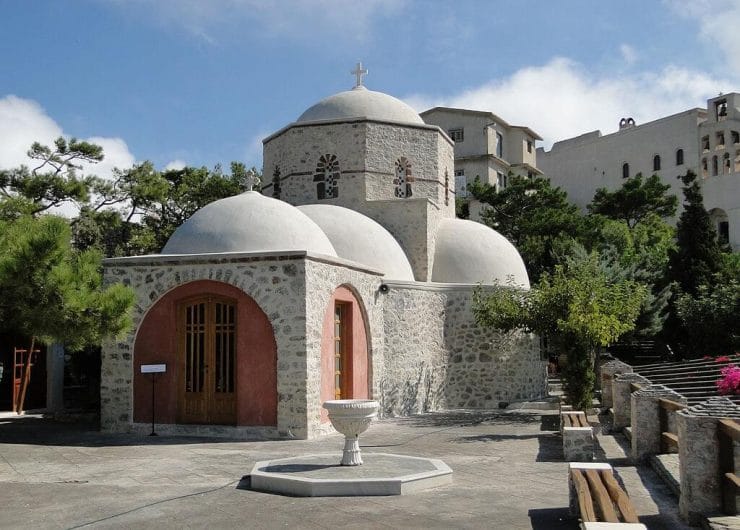El monasterio del Profeta Elías Santorini